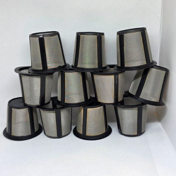 Keurig My K-Cup Reusable Coffee Filter Lot 19pc, Holders 4 Lids 11 Mesh Baskets - Picture 14 of 15